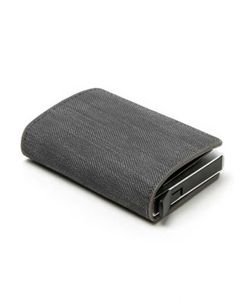 Id ID de negócios Titular do cartão de crédito Men Women Coin Leather Wallet RFID Aluminium Totthers Card com clipes de dinheiro Purse5662408