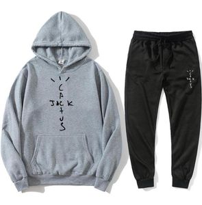 Jogging kläder 2022 hiphop hoodies kaktus jack swag tryck roliga kvinnor män huva tröja avslappnad pullover och byxor62734265664161