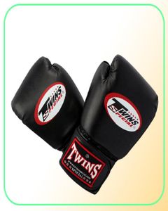 10 12 14 oz luvas de boxe Pu couro muay tailandês guantes de boxeo luta MMA Sandbag luva para homens mulheres crianças276r8011069