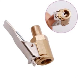 Connettore gonfiabile per auto Pratica per pneumatici per pneumatici per carrelli per pneumatici per auto accessori per pompa dell'aria Clip Pure Metal Egello Adattatore rapido Connettore