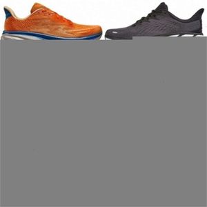 One 9 Clifton Bondi Running Shoes 8 Vibrant Orange Triple Black White Peach Whip Coastal Sky Shifting Sand Olive Haze Ocean Lilac Mist Blue T u8L8#