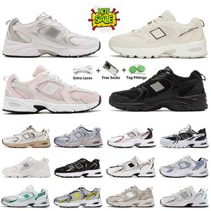 Designer 530 Casual Shoes For Men Women OG Classic Sneakers Mens Originals 530s All White Silver Black Stone Pink Sea Salt Cloud Ivory Tennis Fashion Trainers 36-45