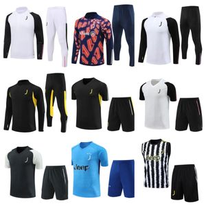 Neue 24 25 Juve Tracksuits Soccer Team Training Anzüge 23 24 Männer und Kinder Juventus Football Trikots Jacke Jogging Kits