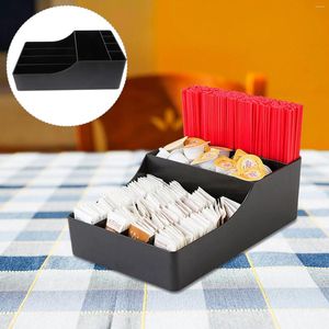 Storage Bottles Tray Classification Box Food Containers Sugar Packets Coffee Plastic Bag Organizer Cabinet Kitchen Tea