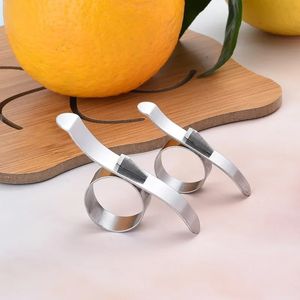 Cutter arancione inossidabile arancione arancione fruit limone apertura arancione pelar cutter cutter cucine cucina accessori da cucina 1pc accessori da cucina