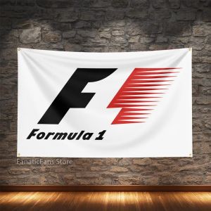 F1 Formula One Racing Car Flag Polyester Digital Printing Cars Banner For Decoration