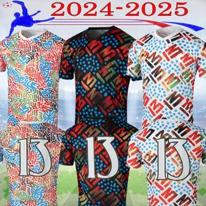 2024 Afrika Futbol Formaları Vitinha Maillot de Foot 24 25 Adam Çocuk Futbol Gömlek Hommes Enfants Ndiaye Marseilles Kondogbia Renan Lodi SARR S-XXL