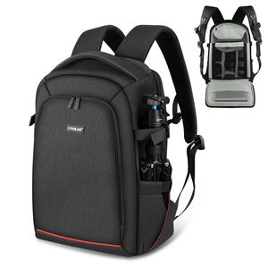 Handhållen PTZ Stabilizer Camera Bag Outdoor Portable Waterproof Scratch-Proof Dual axlar Ryggsäck med regntäcke för kamera