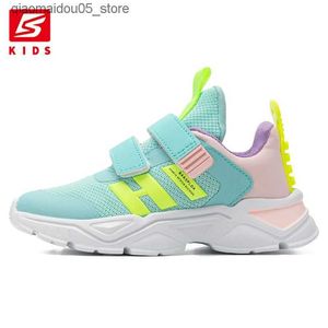 Sneakers Breathable childrens sports shoes fashionable girls boys running comfortable breathable mesh casual Q240413