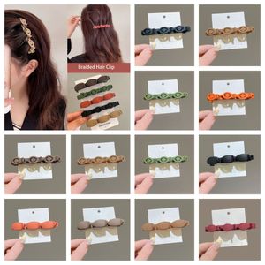 Korean Style Braided Hair Clip Cute Side Barrettes Hairpin Duckbill Clip Headwear Plastic Bangs Clip Female/Girls