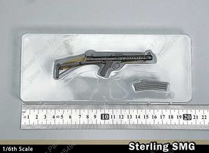 Gun Toys L96A1 G3SG1 1 1/6 Soldat kan inte avfyra Micro Submachine Gun Sniper Rifle Static Model Accessory Lämplig för 12 -tums actiondiagram YQ24041391L3