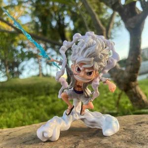 Action Toy Figures 15CM One Piece Figure Fifth Gear Luffy Toys for Boy Collection Doll Anime Action Figurine Birthday Gifts