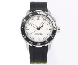 2024 V6S Factory Mens Watch Fluoro Rubber Strap Swiss Luminous Coating Strapサイズ22x18mm Sapphire Mirror