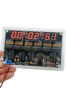 DC4.5V-5,5 В 6 цифр DIY Clock Kit Time Display Time Diy Alarm Plarhing Plarting Practing Kit для студентов и DIYERS