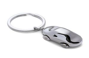 Mini German Car Shaped Pendant Keychain Metal 3D Vehicle Keyring Key Holders Decor Accessories7798282