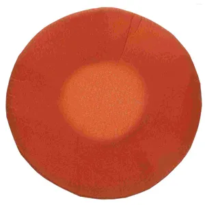 Coperture per sedie Copertura di feci rotonde protettore marrone semplice barra di cuscino elastico