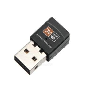 Adapter USB Wi -Fi 600 MBS bezprzewodowy dostęp do Internetu Klucz PC PC Network Card Dual Band 5GHz LAN USB Ethernet Odbiornik AC Internet 4386660