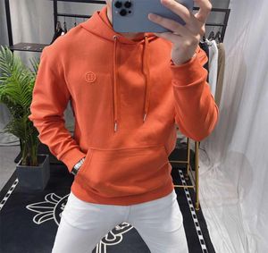 H designer hoodie mens tröja bomull huva tröja män jacka kvinnor pullover coat casual hoody mode broderi lösa hoodi7328599