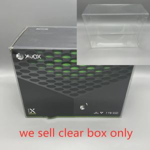 Fälle PET -Box -Beschützer für die Xbox -Serie X XSX -Konsole Transparent Kartons für Microsoft Shell Clear Display -Hülle