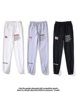 NASA Designer Men Sports Fitness Spodnie rozciąganie bawełny men039s fitness jogging spodni harem inżynierowie jogger274y6635472