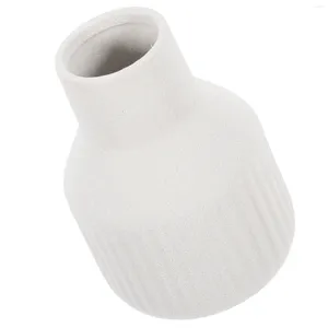 Wazony białe wazon ceramiczne suszone kwiaty neutralne ceramika z półki na półkę dekoracyjne dla centralnych elementów