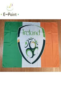 Irlands nationella fotbollslag på Irlands flagga 3ft5ft 150cm90cm Home Garden Flags Festive7180494