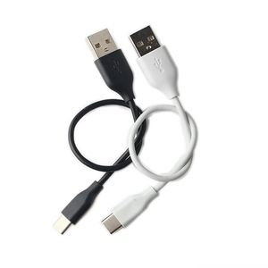 Krótki kabel danych USB typu C 2A Szybkie ładowanie kabla dla Samsung S8 S9 Huawei P20 Mate20 Xiaomi Charger Kabel USBC Android 20 cm