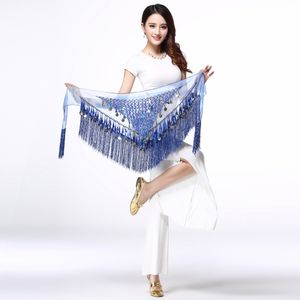 Belly Dance Belt Costumes Sequins Tassel Belly Dance Hip Scarf For Women Belly Dancing Belts Colors Belt Dancing Accessory