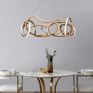 シャンデリアモダンローズゴールドLED LIGTHITHS LIGHTISE LIGHTHING HOME LIVING DININGROOM DECOR CHANDELIER INDOOR BEADROOM HANGING LIGHTS FIXTURES