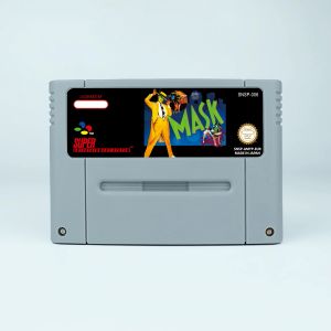 Akcesoria Karta gry akcji maski dla SNES EUR PAL USA NTSC 16BIT Console Game Console wideo