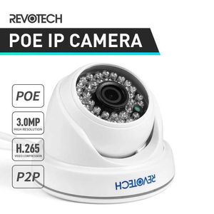 Kamery IP H.265 Poe HD 3MP kamera IP 1296p / 1080p 36 LED IR Dome Security Night Vision CCTV Cam System nadzoru wideo 240413