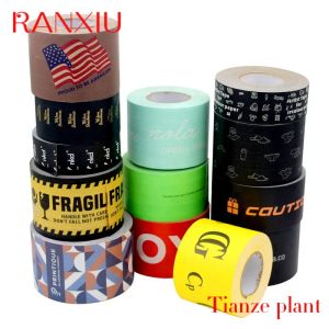 Tape Custom YIWU 5% discount factory price Custom logo printed kraft paper tape adhesive gummed tape 2016