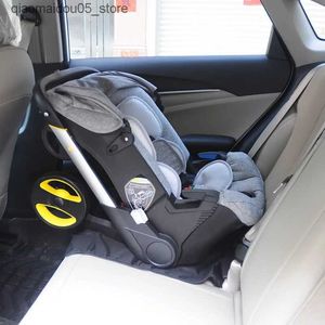 Passeggini# baby passeggino seggiolino auto multifunzionale 3 in 1 Sicurezza del bambino Q240413