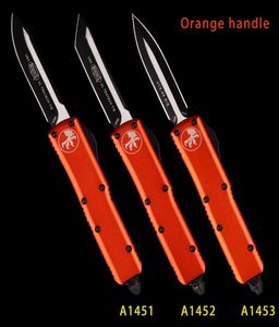 3 polegadas UTX 85 MT Faca automática Micor Knives Tech Double Action Tool Tactical Tactical Coating Blade dobrável Pocket Multi Função T9317294