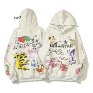 HellStar Blobie Męskie i damskie projektant bluzy z kapturem Womens Hellstars koszula American Casual Loadspeaker Pants Rozmiar M-2xl 4782