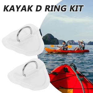 Kayak-Zubehör Surfboard-Versorgungsschnalle für aufblasbare Boots-D-Ring-Patch-Metallkabel Ringe Paddel