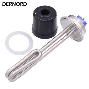 Heaters DERNORD 120V 1500W Electrical Heating Element 2"TriClamp Brewing Heating Element Immersion Water Heater for Distilling