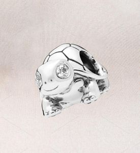 925 Серебряная серебряная стежка бисера Европа Милый коала -черепаха браслет чайные бусины свисают на ювелирные аксессуары 2813534