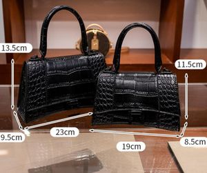 10A High Quality Hourglass Luxury Designer Bag Handbags Crocodile Leather Crossbody bags purses designer Woman handbag Shoulder Bags