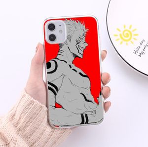 Jujutsu Kaisen Cartoon Grey Giant Animation Printing Mobile Phone Case High Quality Clear Pattern Not Easy To Fade6859182