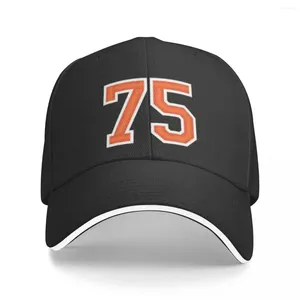 Boll Caps Sport nummer 75 Jersey Seviofem Orange Baseball Cap Foam Party Hat in the Mens Women's