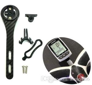 Bicicleta de carbono montagem de computador de montante para o farol de bicicleta de bicicleta Adaptador de extensão do guidão para Garmin Edge GPS para Hero Road AC3625804