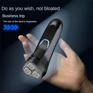 Shavers 3D Termer Trimmer Electric Mens Shaver Multi Scene Carging Bass Reduction Riduzione della durata Lunga Resalta