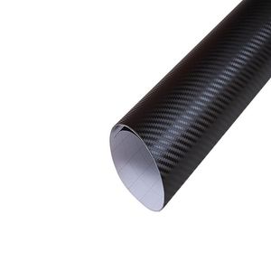 Premium 3D Black Carbon Fiber Vinyl Wrap no filme de embrulho 018mm de espessura com qualidade de dreno de ar 152x30mroll9232675