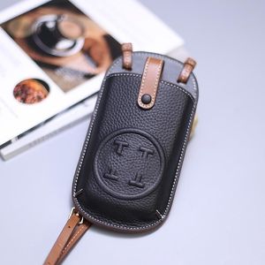 Designer Phone Case Leather Sling Mobile Bag for IPhone 15 14 13 12 11 ProMax Case iPhone15 14 Plus 15 Pro 14 Pro 13Mini 12 Mini Common To All Models Cover