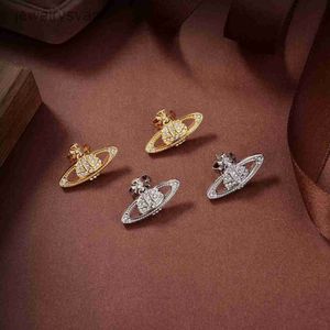 Designer Brand Stud Earrings Fashion Women Luxury Jewelet Planet Earing Metal Pearl Saturn Gold Earring Cjeweler Woman Orecchini Hgt