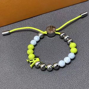 ビーズデザイナーのブレスレットストランドのための男性とファッションStone Pendent String Beads Bracelets Girls Party Wedding Women s