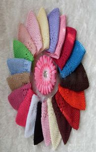 10 pezzi di dimensioni ml cappelli per bambini kufi a maglia tappi di cotone per neonati di alta qualità all'uncinetto kufi kufi cappelli accessori GZ91095411072