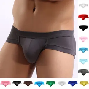 Underpants Mens Brief sexy biancheria intima senza soluzione di continuità l-3xl brevi mutandine maschili traspirabili pgra fino a dimensioni