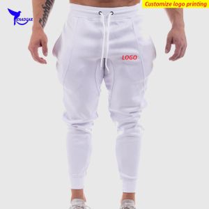 Pantolon Özel Logo 2021 Spor Erkek Spor Salonları Pantolon Koşu Joggers Eğitim Fitness Pamuk Pantolonları Çizme Egzersiz İnce Fit Sweetpants